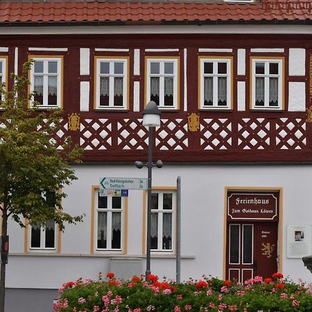 Apartment Therme Natur - Ferienhaus "Zum Goldenen Loewen" Bad Rodach Esterno foto