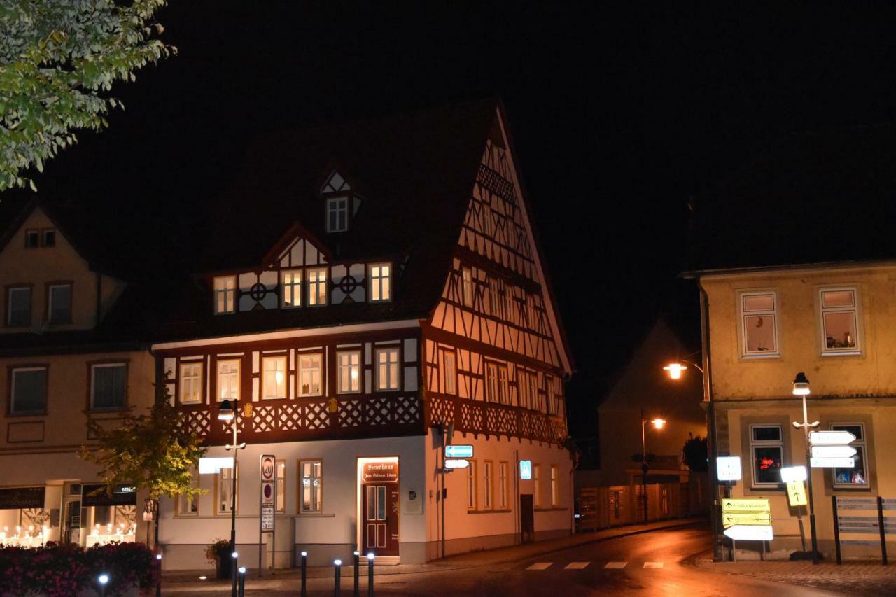 Apartment Therme Natur - Ferienhaus "Zum Goldenen Loewen" Bad Rodach Esterno foto